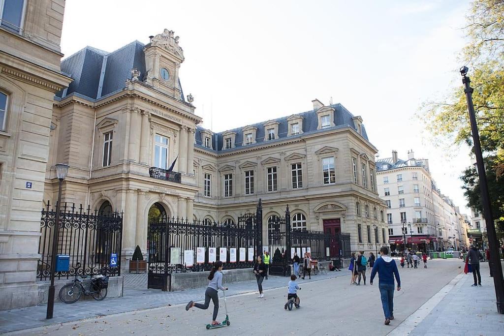 Sublime Flat - Heart Of Paris - Le Marais Lägenhet Exteriör bild